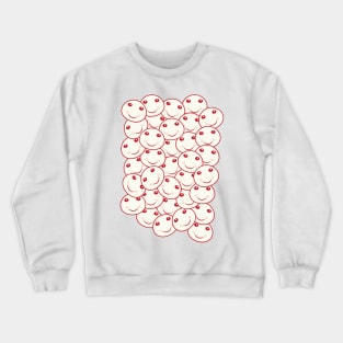 Pile of Smiley Emojis Crewneck Sweatshirt